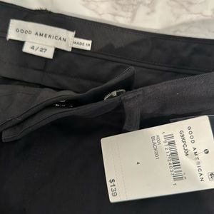 Good American wide leg trousers